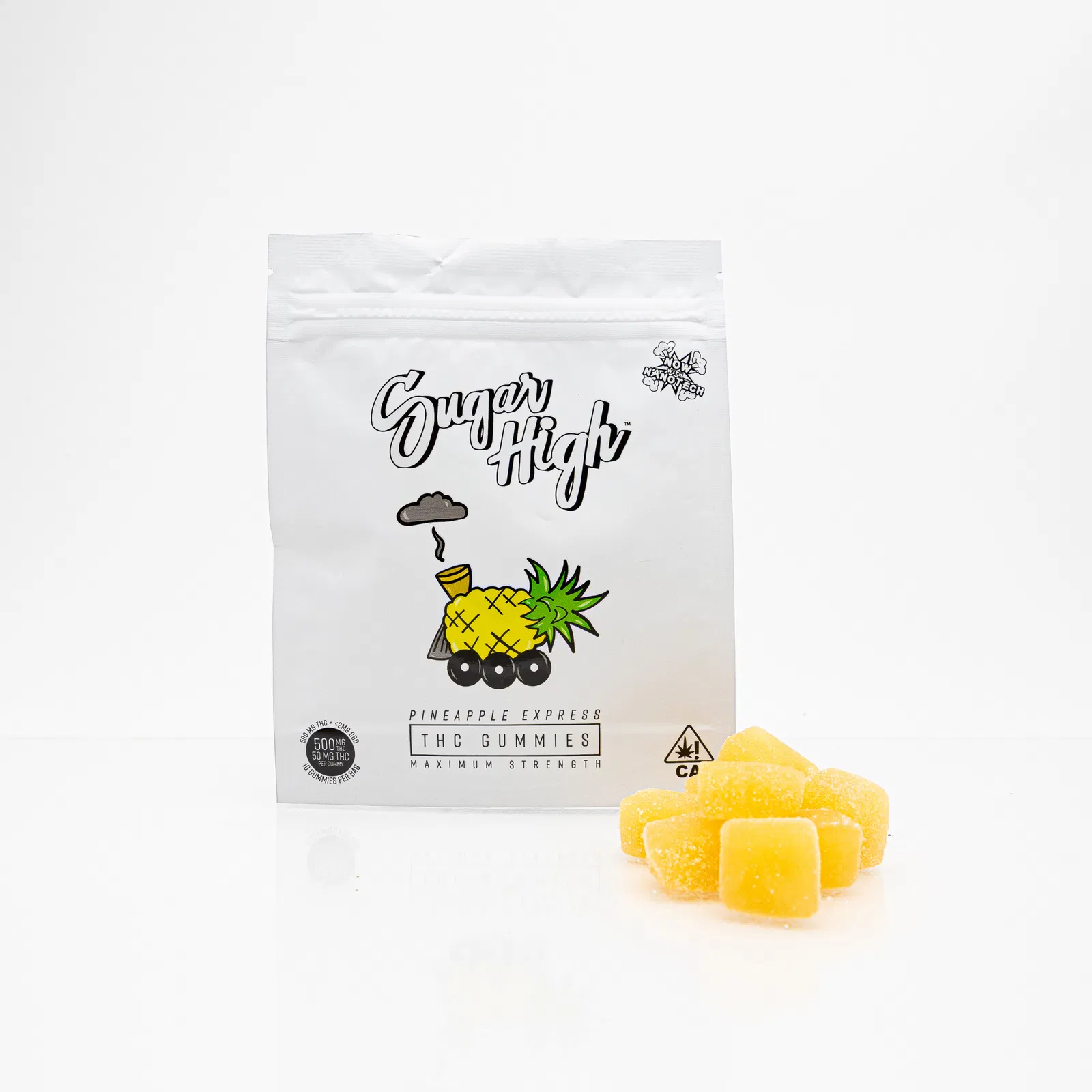 sugar high pineapple express gummies