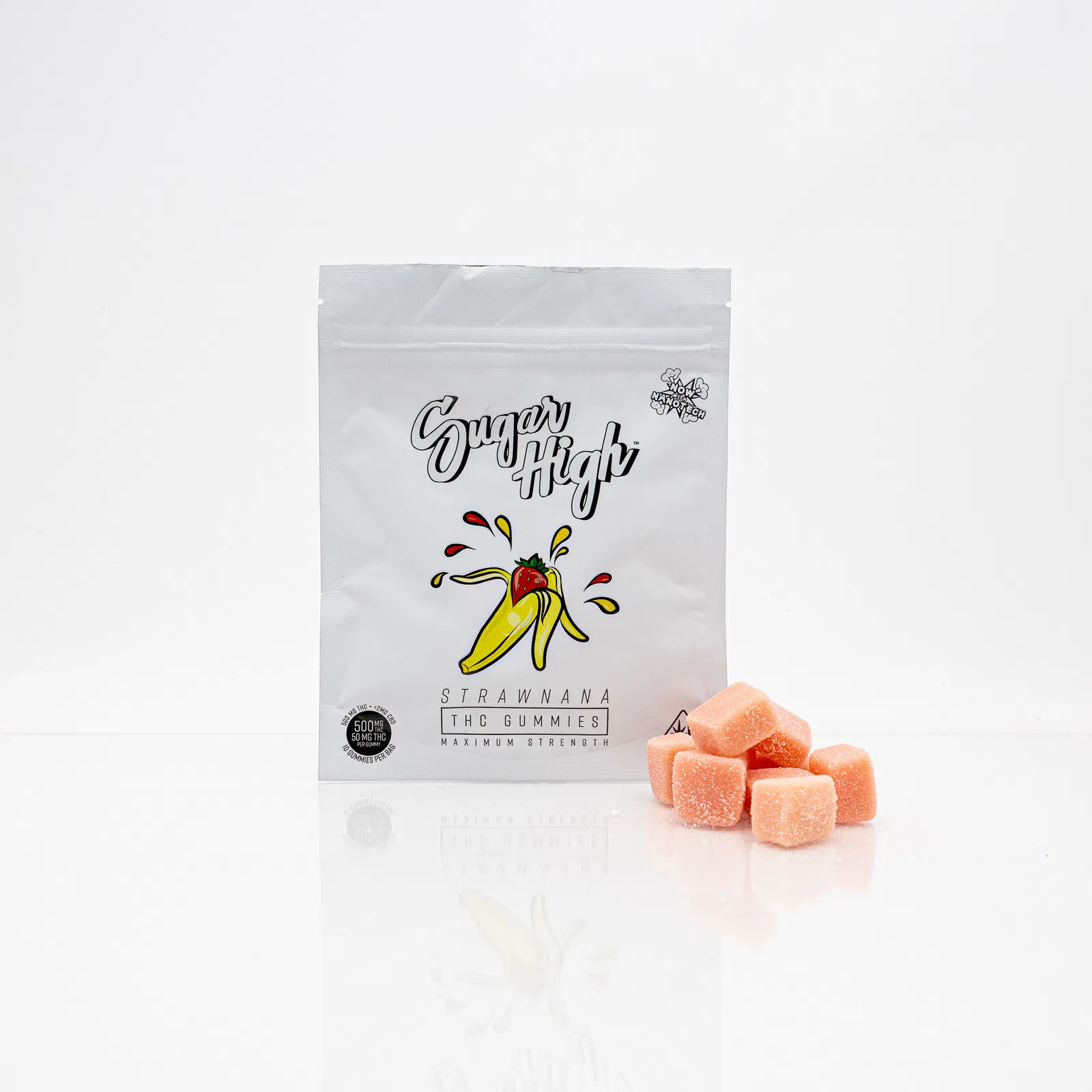sugar high gummies Strawnana sugar high gummies Strawnana