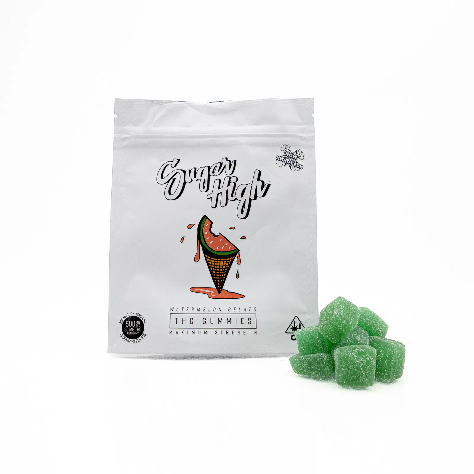 sugar high watermelon gelato gummies